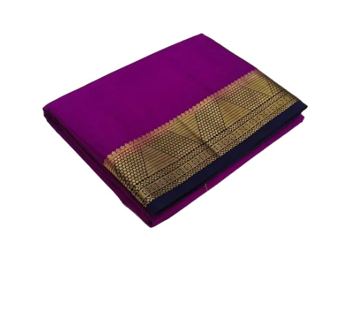 Kyomi Weaving Silk Saree - 6.3 m Length with Blouse Piece | Crepe Fabric, Woven Pattern, Available in Various Colors, Perfect for Festive Occasions