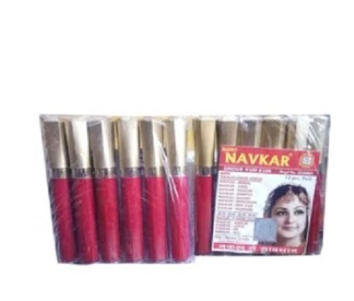Liquid Sindoor 12 Piece Pack - 12 Pieces, Red Color | Ideal for Daily Use, Non-Toxic, Quality Tested, Room Temperature Storage, True Value
