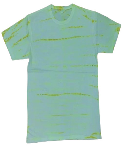 Men's Comfort Fit O-Neck Cotton T-Shirt - Machine Made, Short Sleeves, Multicolor, Plain Design
