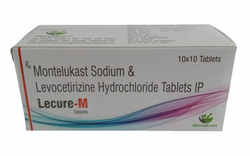Montelukast Sodium Levocetirizine Hydrochloride Tablets Ip - Medicine Grade, 5 Mg Dosage Form | For Hospital, Clinic Use, Prescription Required