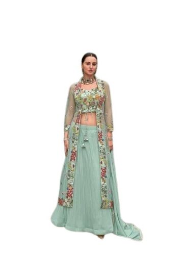 Multicolor Ladies Designer Lehenga