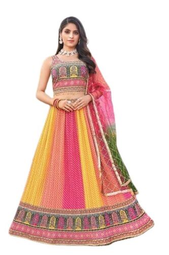 Multicolor Ladies Lehenga