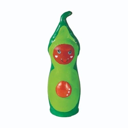 Multicolored Wooden Avocado Doll - Wood Material, Standard Size, Multicolored Design | Ideal for Indoor & Outdoor Decoration, Suitable for Any Age Group