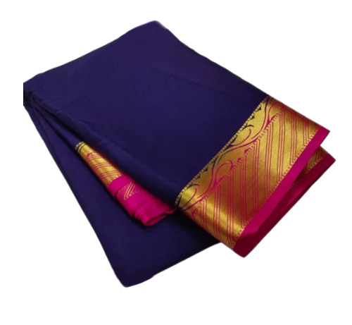 Mysore Silk Sarees - 6.3 M Length With Blouse Piece, Crepe Silk Blouse, Hand Wash Care, Party Wear For All Seasons