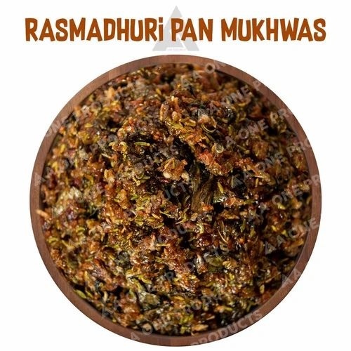 Rasmadhuri Pan Mukhwas - Sweet Egg Less Mouth Freshener, 400 gm Plastic Jar, Fruity Flavor, Semi-Soft Texture