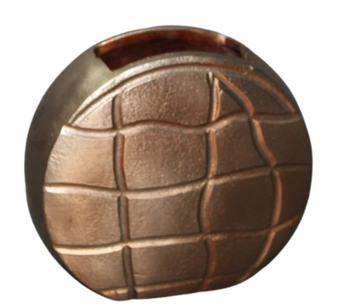 Round Aluminium Flower Vase