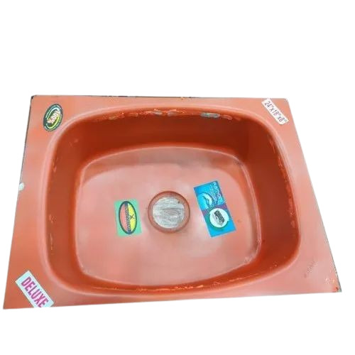 Stainless Steel Sink - 12x15 Inch, Orange Ovel Safe Style | Wall Mounted Design, Available in 0.8mm, 0.9mm, 1mm Thickness