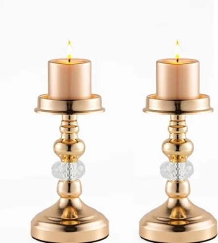 T Light Aluminium Candle Holder