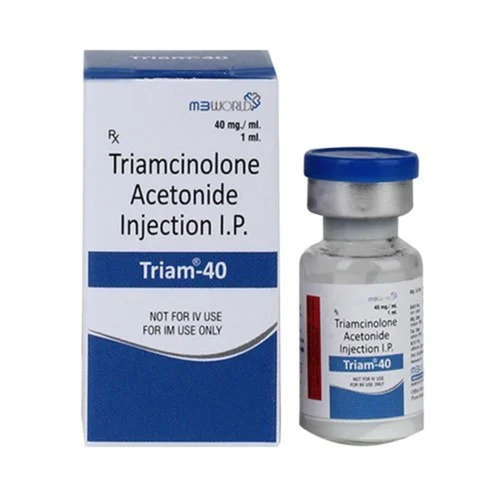 Triamcinolone Acetonide Injection - Medicine Grade IP, Liquid Form for Hospital and Clinic Use, Prescription Required