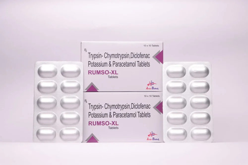 Diclofenac Paracetamol Tablets - Medicine Grade For Hospital and Clinic Use | Prescription Required Store in Cool and Dry Place Precautions Apply