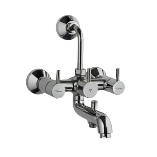 Brass Wall Mixer Tap - 15 Mm Single Handle | Elegant Bathroom Fitting, Durable Design, Premium Quality