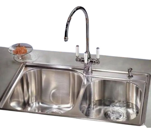  Stainless Steel Double Bowl Kitchen Sink