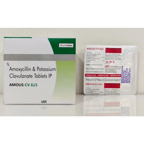 Amoxicillin Potassium Clavulanate Tablets - Medicine Grade, For Hospital and Clinic Use, Prescription Required