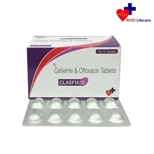 Cefixime 200mg Ofloxacin 200mg Tablets