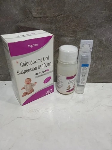 Cefpodoxime Oral Suspension - 100 Mg, Liquid Dosage Form for Hospital and Clinic Use