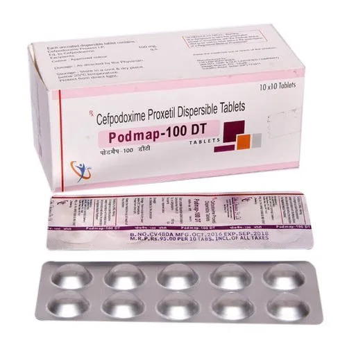 Cefpodoxime Proxetil Dispersible Tablets - Medicine Grade, Hospital And Clinic Application, Prescription Required