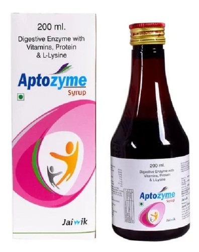 Digestive Enzyme Syrup With Pepsin, Vitamin B-Comp And L-Lysine