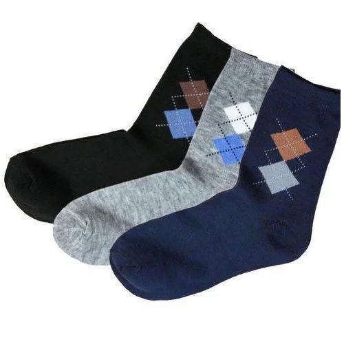 Fancy Cotton Socks - Premium Quality, Snug Fit, Lightweight Design | Stretchable Comfort, Odor-resistant, Soft Texture, Reinforced Heel, Arch Support