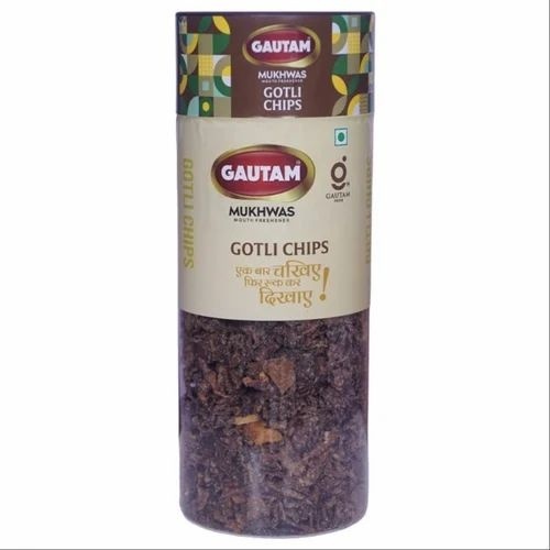 Gotli Chips Mukhwas - Crunchy Dried Snack Resealable Bag with Unique Spice Blend Mouthwatering Flavor Rich in Antioxidants Promotes Fresh Breath