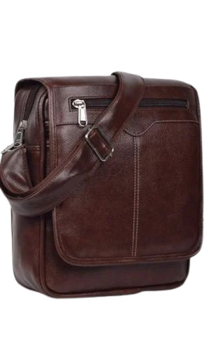 Leather Messenger Bag