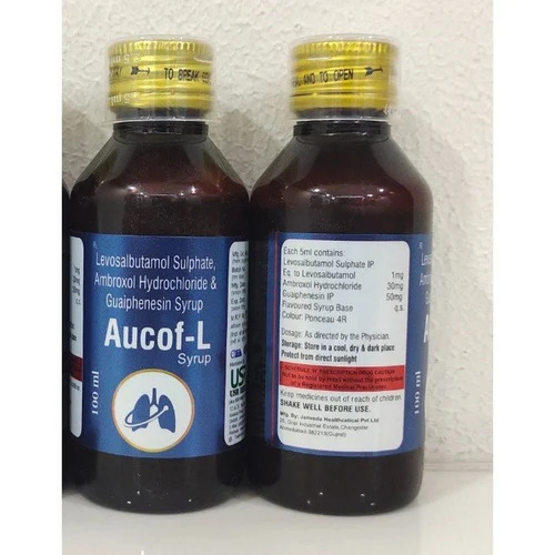 Levosalbutamol Sulphate Ambroxol Hydrochloride And Guaiphenesin Syrup By Usr Remedies