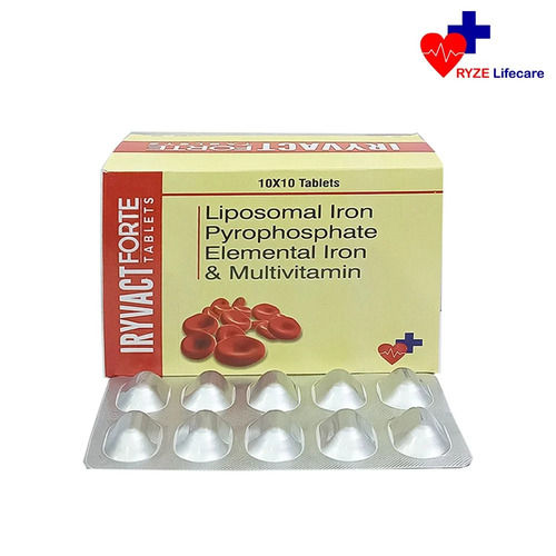 Liposomal Iron Pyrophosphate, Vitamin C, Vitamin B12 And Folic Acid Tablets