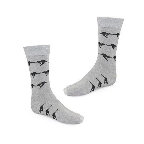 Mens Printed Cotton Socks