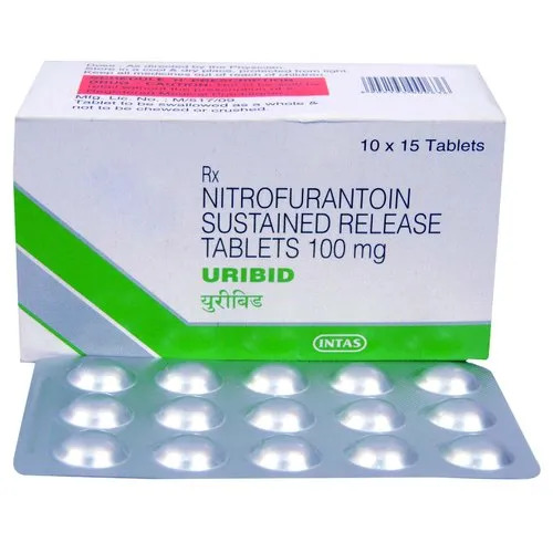Nitrofurantoin Sustained Release Tablets - Medicine Grade Prescription Required for Hospital and Clinic Use