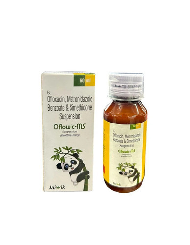 Ofloxacin Metronidazole Simethicone Syrup - Liquid Medicine for Hospital and Clinic Use | Prescription Required, Dosage as Pre Prescription