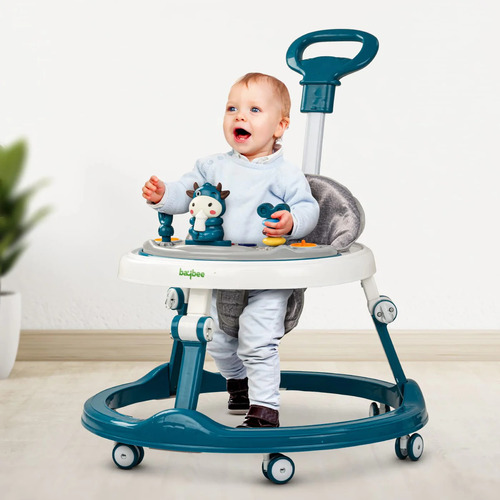 Plastic Baby Walker - New Tubed & Tubeless Tyres | Multi-Color Options, Durable Plastic & Stainless Steel Material, Ideal for Personal Use