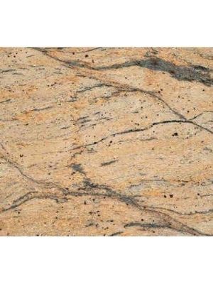 Prada Gold Granite - 10-15 Mm Thick, Polished Solid Slabs | Ideal for Hotel, Kitchen, Office, Restaurant Applications, Multisizes Available