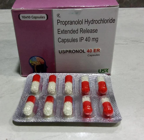 Propranolol Hydrochloride Extended Release Capsules IP 40 mg