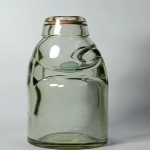 200 Ml Goli Soda Glass Bottle - Glass Material, 200 mL Capacity, Transparent Color, Round Shape | Reusable for Beverage Storage, Air Pressure Sealing