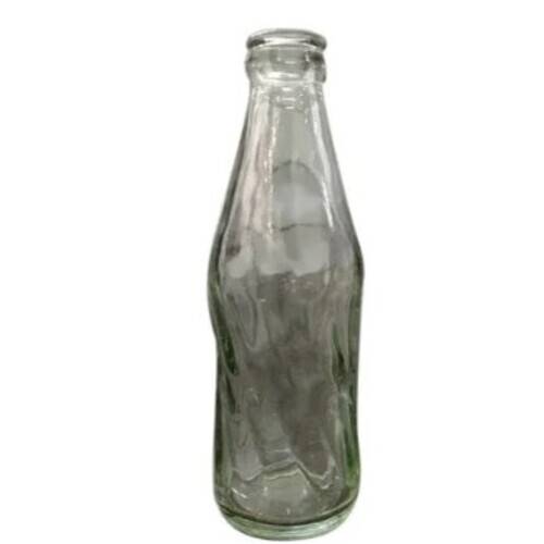 200ml Glass Bottle - 24x8x4cm, Transparent Glass, Reusable Cold Drink Storage Solution
