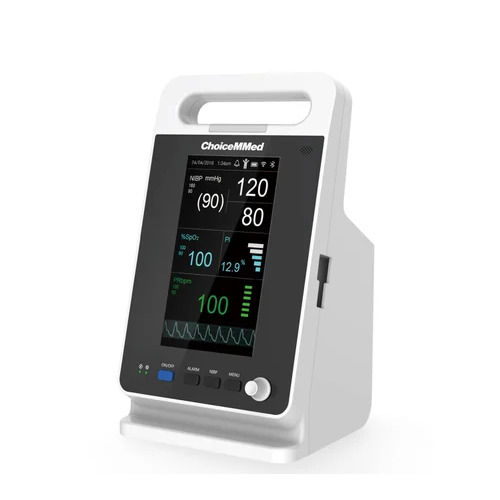 3 Para Patient Monitor - SpO2, Pulse Rate, NIBP | Dual Color OLED Display, Easy to Use, 12 Months Warranty