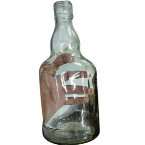 750ml Glass Bottles - Round 5mm Thick Transparent Glass for Beverage Storage | Ideal for All Your Beverage Needs