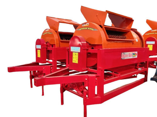 Agriculture Paddy Thresher - Color: Red