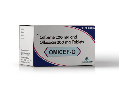 Cefixime 200mg Ofloxacin 200mg Tablets By Omicron Pharma