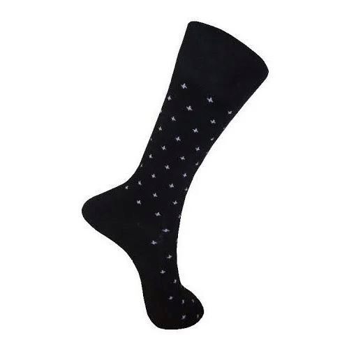 Comfortable Designer Socks - Cotton Material, Middle Elasticity, Black And White Color | Transparent Look, Wrinkle-Resistant, Elegant Style, Cool Dry, Anti-Friction, Smooth Seams, Easy Movement