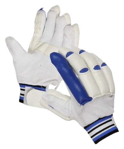 Cricket Batting Gloves - Premium Leather, Medium Size | Lightweight, Unisex, Perfect for Adults