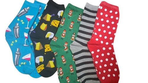 Designer Men Socks - Premium Cotton Blend, Lightweight And Odor-resistant | Moisture-wicking, Anti-slip, Seamless, Stretchable, Low-cut Style