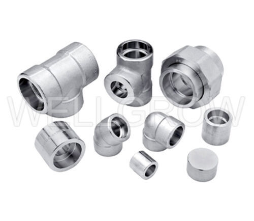 Forged Pipe Fittings - Color: Silver