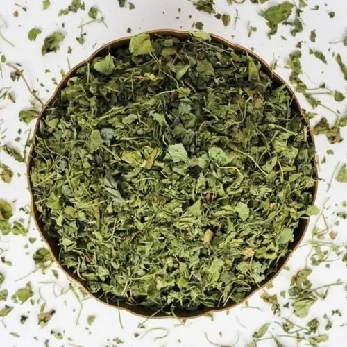 Green Dried Kasturi Methi Leaf - Grade A, Green Color | FSSAI Certified, Dry Leaf, Storage at Room Temperature, Loose Pack