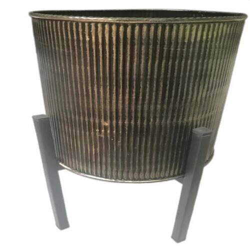 Iron Cylindrical Planter