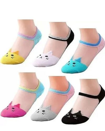 Ladies Cotton Loafer Socks - Premium Quality, Multi-Color Moisture-Wicking and Odor-Resistant Features | Skin-Friendly, Stretchable Fit with Seamless Toes and Comfortable Wear