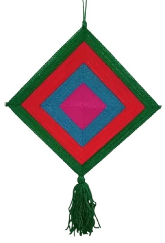 Multicolor Woolen Wall Hanging Kite