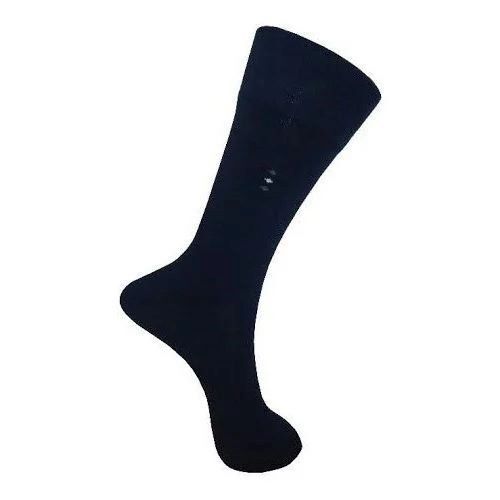 Plain Black Designer Socks