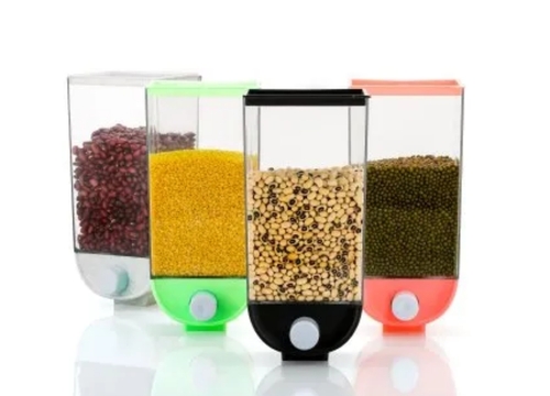 Push Button Container