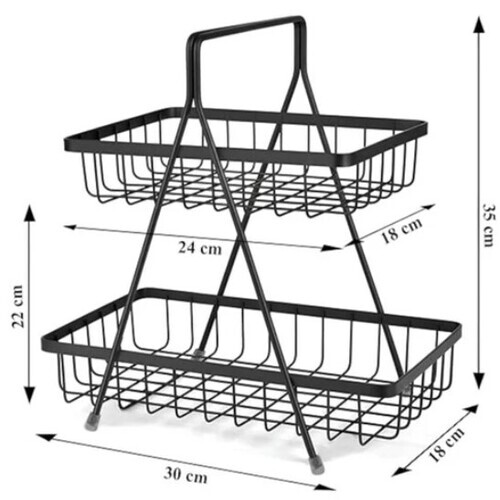 Steel Fruit Vegetable Basket