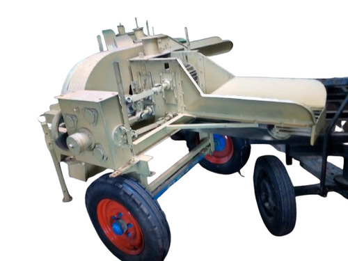 Tractor Operated Chaff Cutter - Galvanized Steel, Belt Drive, Diesel Powered | Heavy-Duty Frame, Adjustable Cutting Length, Easy Operation, High Output Capacity, Low Maintenance